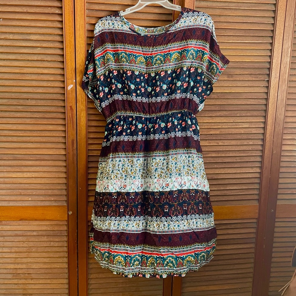 Plus Floral Dress